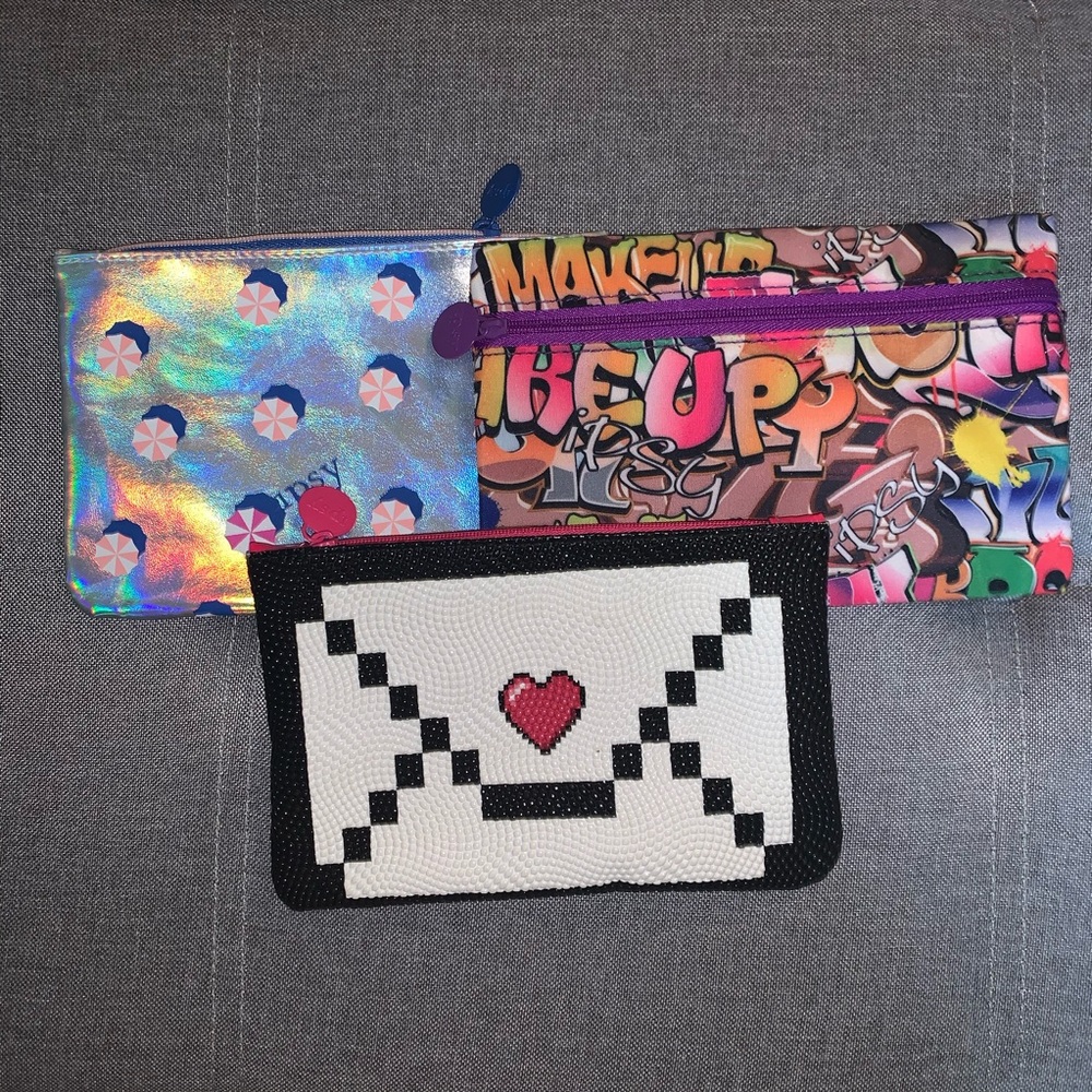 Ipsy Cosmetic Bags 3 for $10